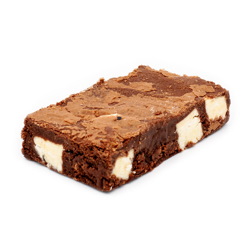 Grandma Babs' White Choc Chip Brownie
